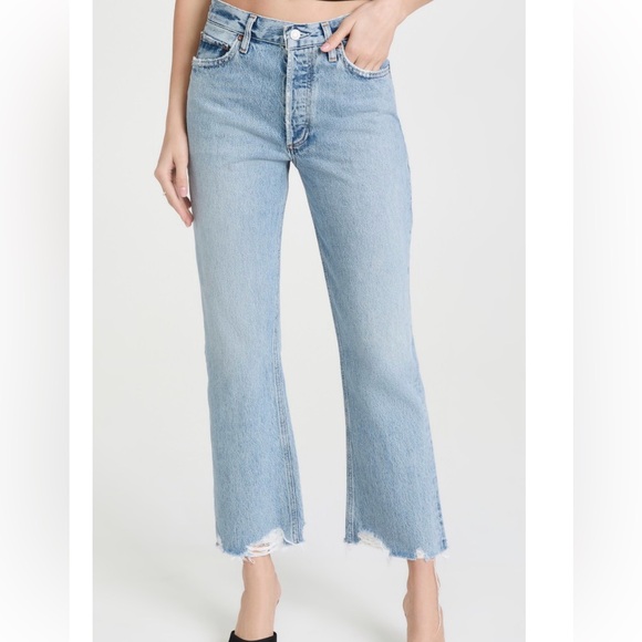 Agolde Classic Denim Jeans - Picture 3 of 3